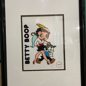 Betty Boop Serigraph Cel